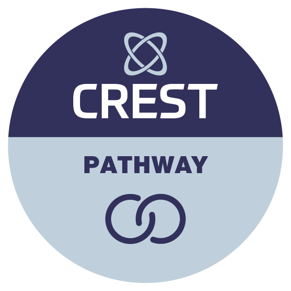 Maxima Opus - CREST Pathway Accreditation Badge